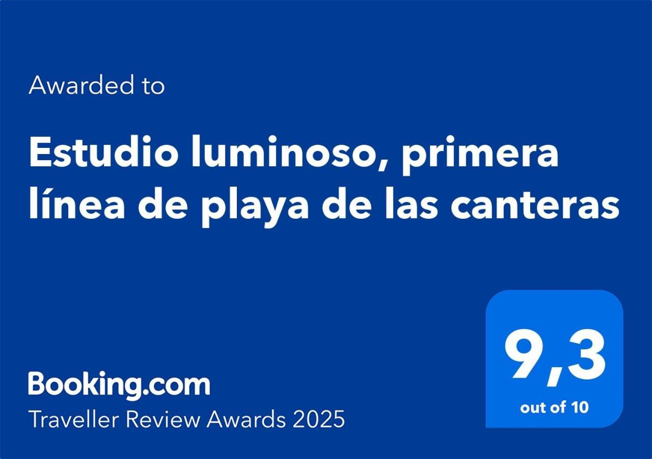 Estudio Luminoso, Primera Linea De Playa De Las Canteras Las Palmas de Gran Canaria Ngoại thất bức ảnh